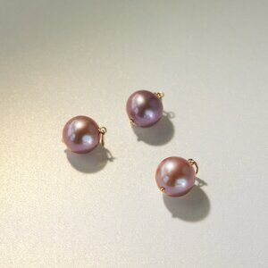 Catbird Violet Gumball Pearl Charm